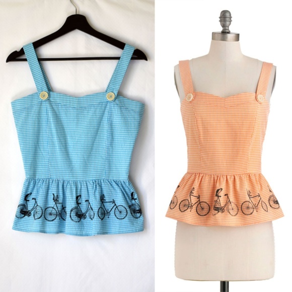 Modcloth Tops - NWOT Knitted Dove Modcloth Sleeveless Peplum Top 1